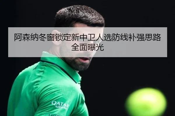 阿森纳冬窗锁定新中卫人选防线补强思路全面曝光（MILANSPORT）